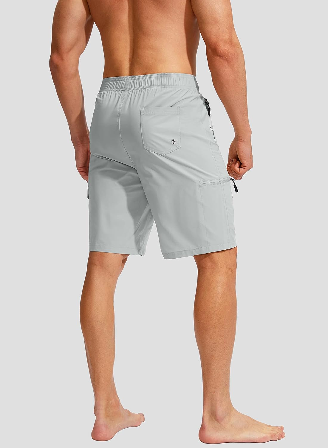 Men'S Swim Trunks Quick Dry Board Shorts with 5 Pockets Swimsuit Swimwear for Men - No Mesh Liner