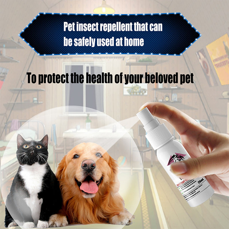 Pet External Tick And Tick Anti-Itch Spray