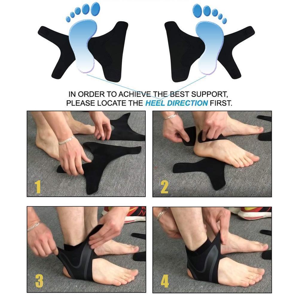Ankle Support Breathable Ankle Brace, 1 Pair