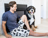 Pajama Shorts for Men, Men'S Pajama Bottoms, Soft Shorts with Pockets, Sleepwear