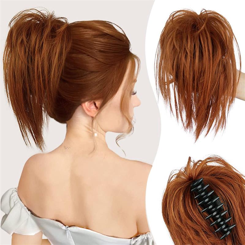 🔥Last Day Sale 49%🔥Messy Ponytail Clip Extends Hair