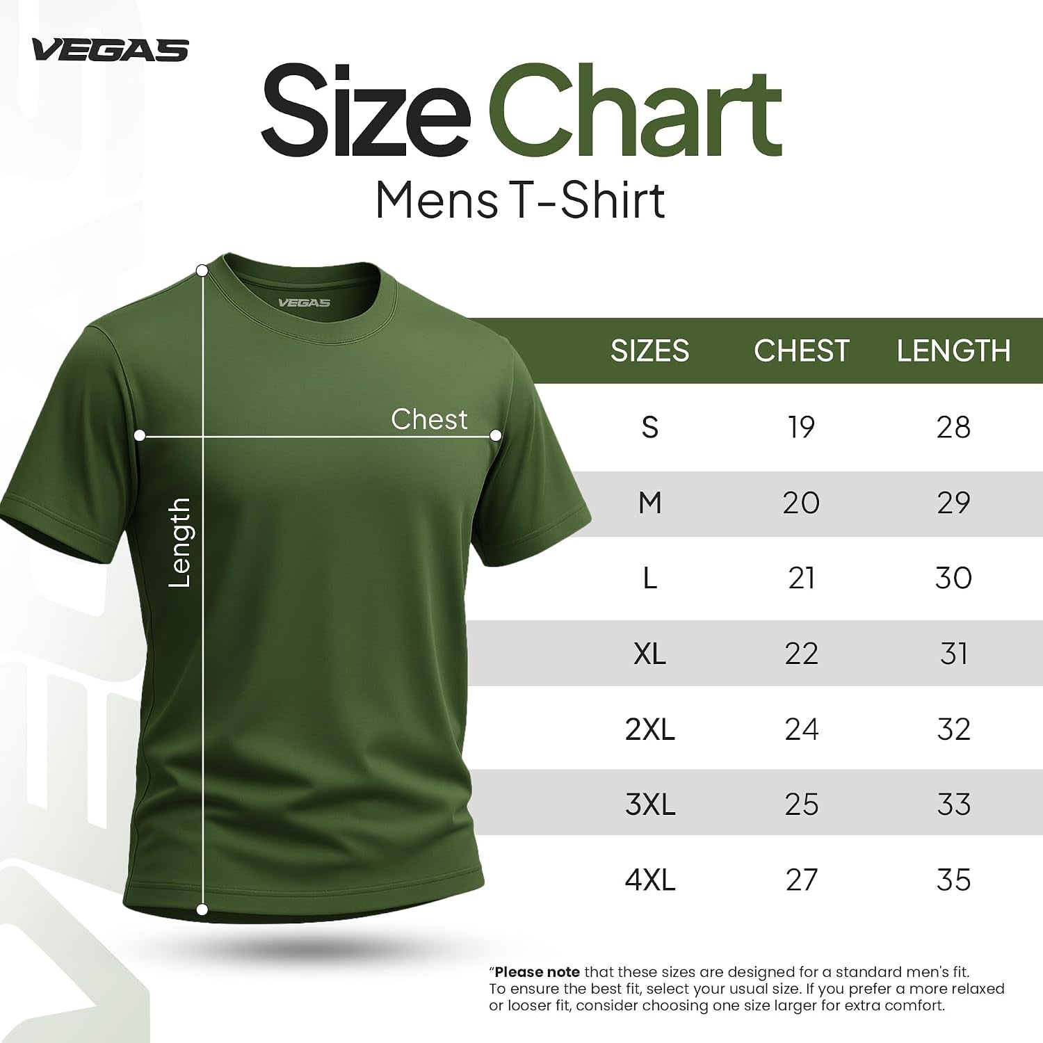 Vegas Classic Mens T-Shirts – Short Sleeve Crew Neck T Shirts for Man, Cotton Blend Plain Novelty Men'S T-Shirts