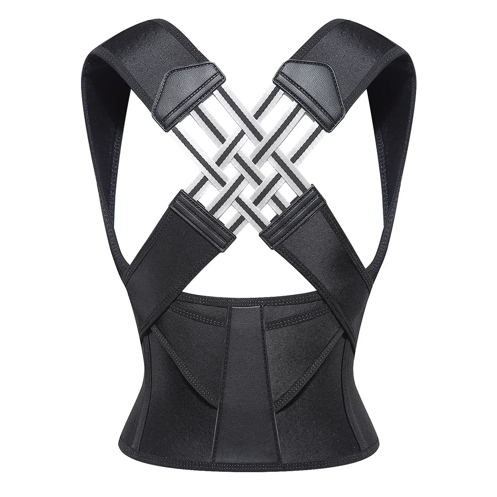 AlignRight Adjustable Posture Corrector for Back and Shoulder Support