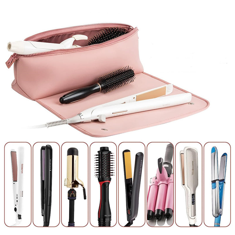 Hair Tools Travel Bag and Heat Resistant Mat