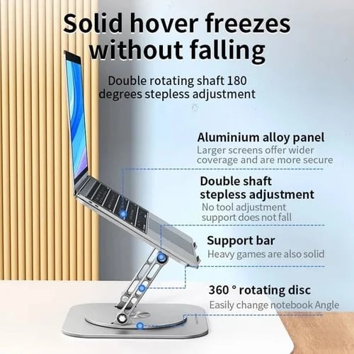 🔥Hot Sale-49% OFF - Laptop Stand Aluminum Alloy Rotating Bracket