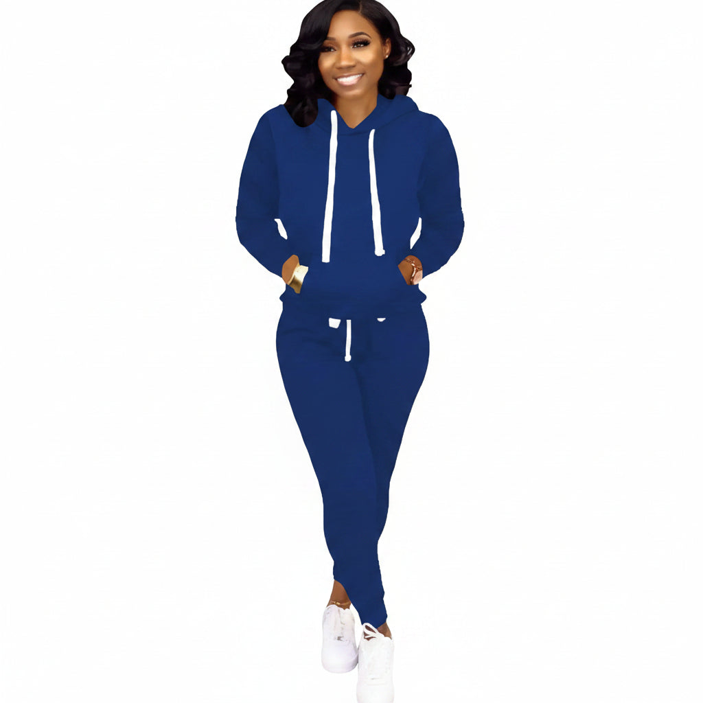Two Piece Outfits for Women Workout Sweatsuits Matching Tracksuit Lounge Set