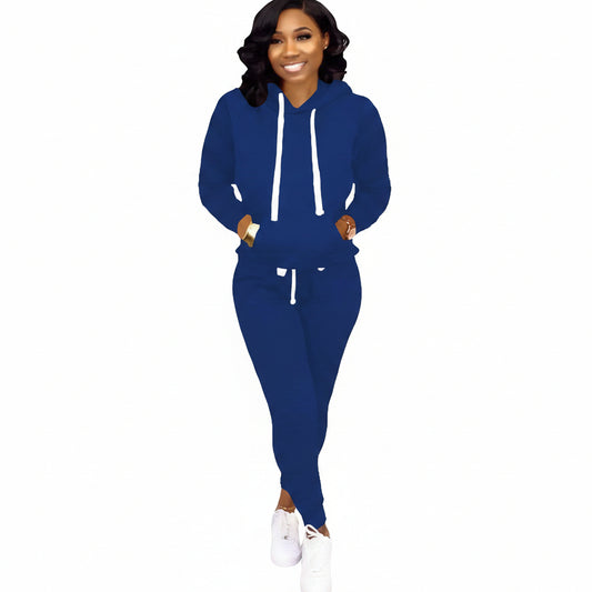 Two Piece Outfits for Women Workout Sweatsuits Matching Tracksuit Lounge Set