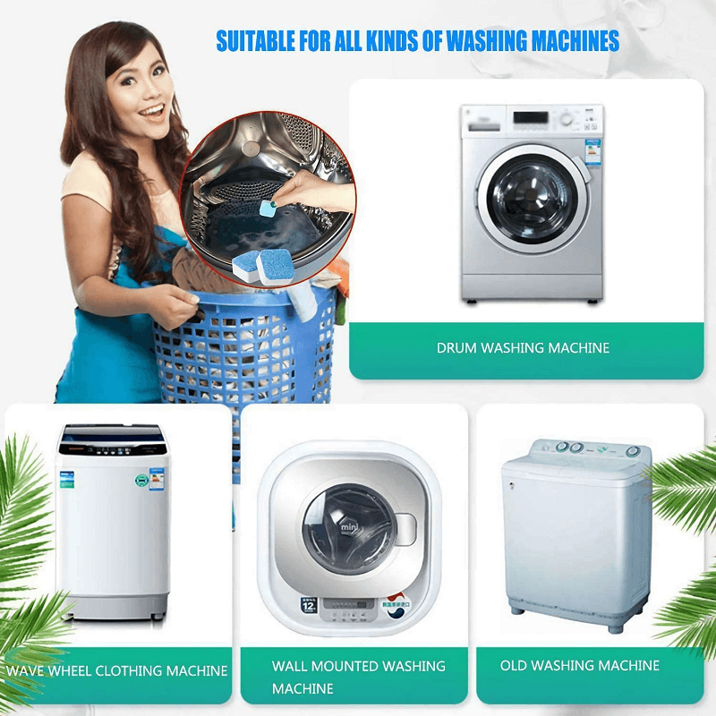 🔥Safeguard Your Family Washing Machine Cleaner 