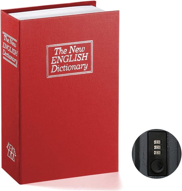 Free shipping-Secret Book Safe Box