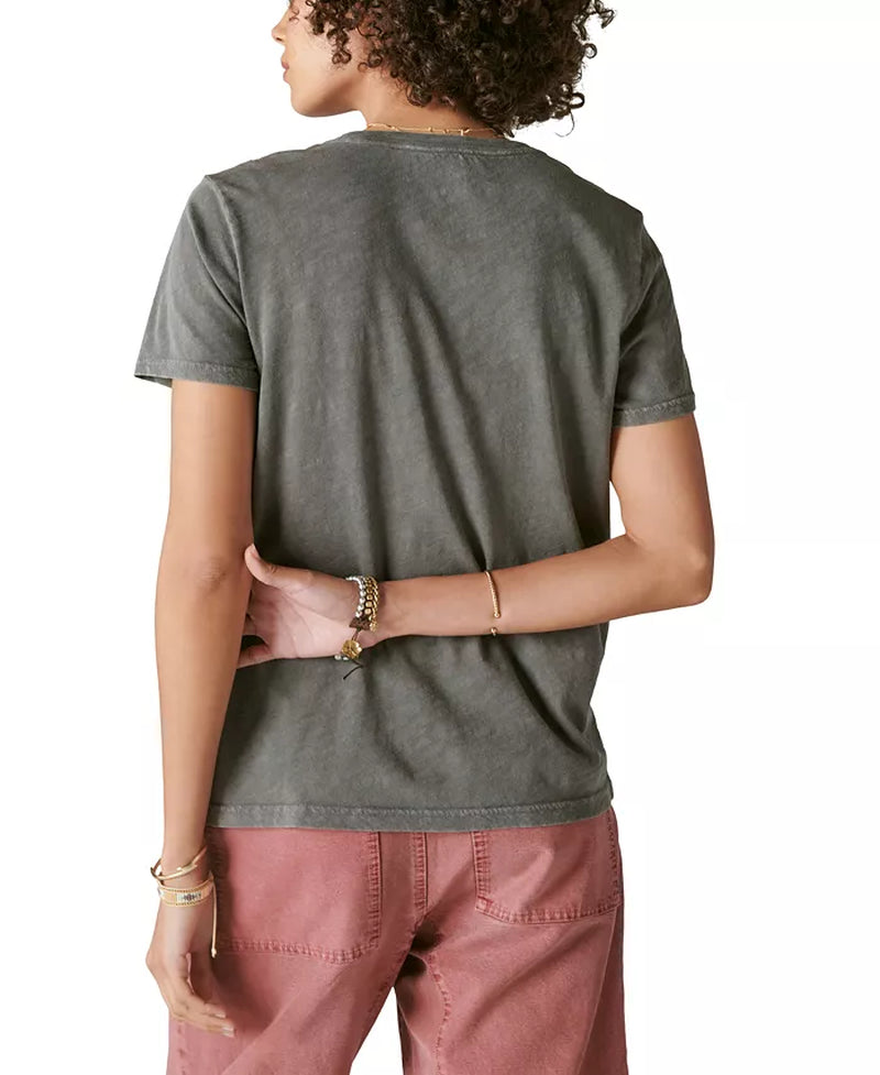 Women'S Faded Neon Floral Classic T-Shirt