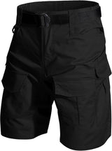 Mens Cargo Tactical Shorts Hiking BDU Wear Resistant Rip Stop Work Hiking Fishing Shorts for Men (No Belt)
