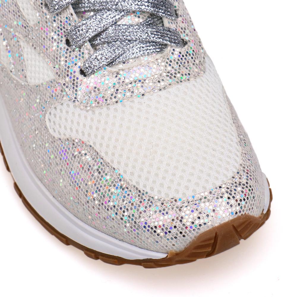 Solid Color Crystal Sparkle Sneakers