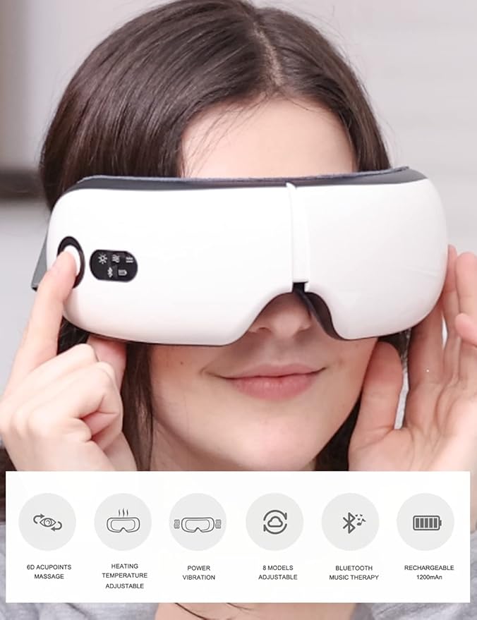 Eye Massager- with Heat and Vibration