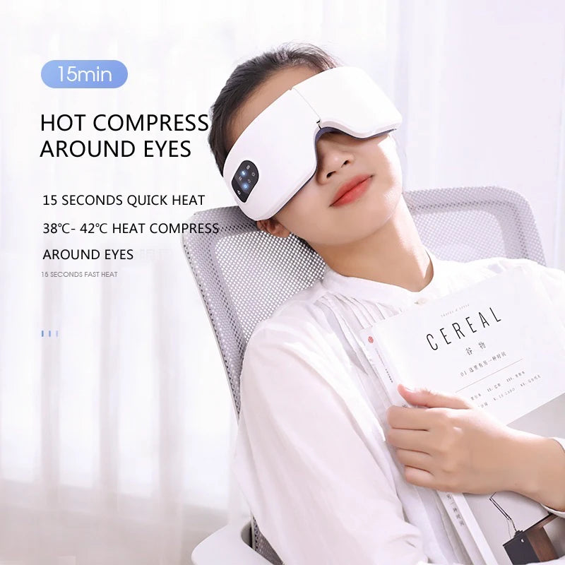 Eye Massager- with Heat and Vibration