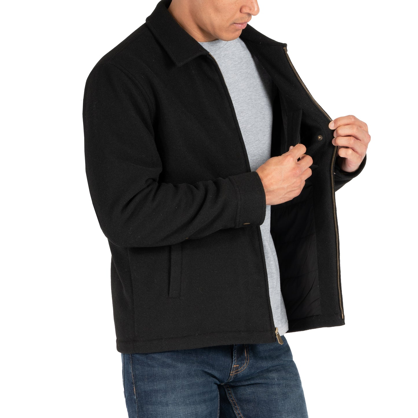 Colorado Clothing Men'S Faux Wool Jacket