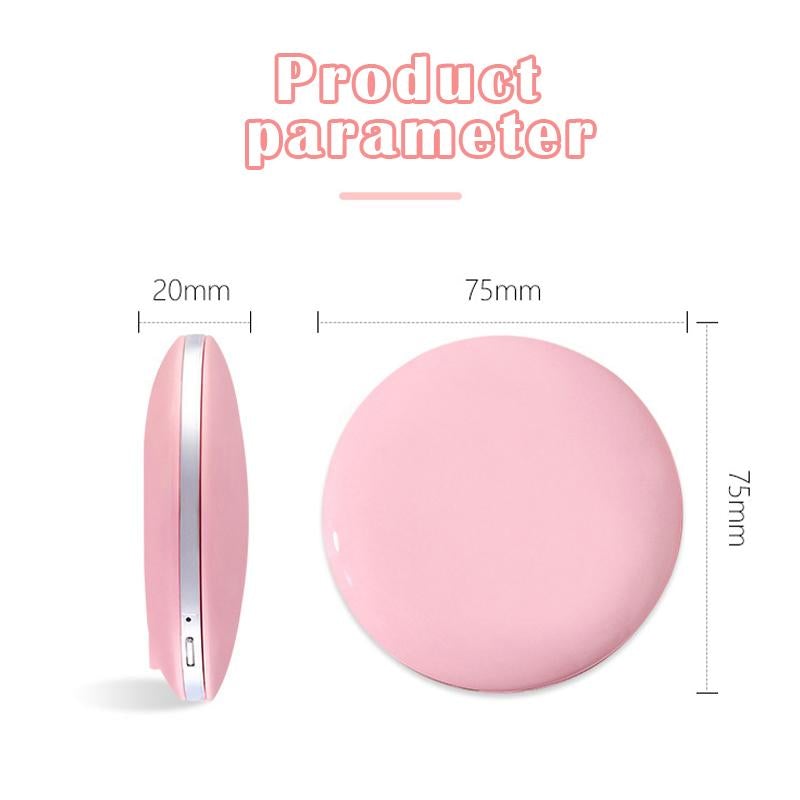 LED Lighted Travel 10X Makeup Mirror