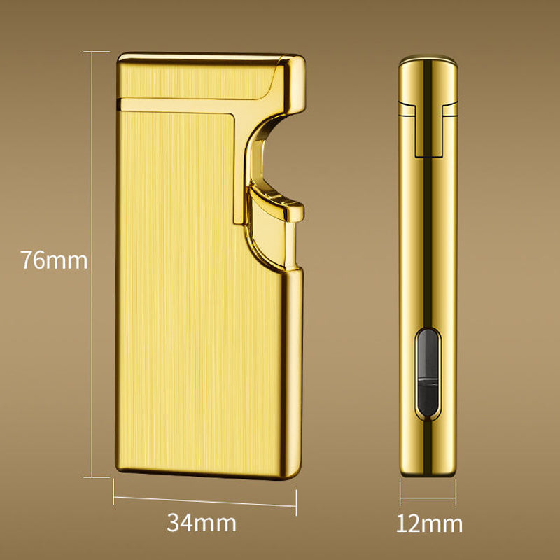 🔥🔥Creative Windproof Dual Flame Refillable Gas Lighter