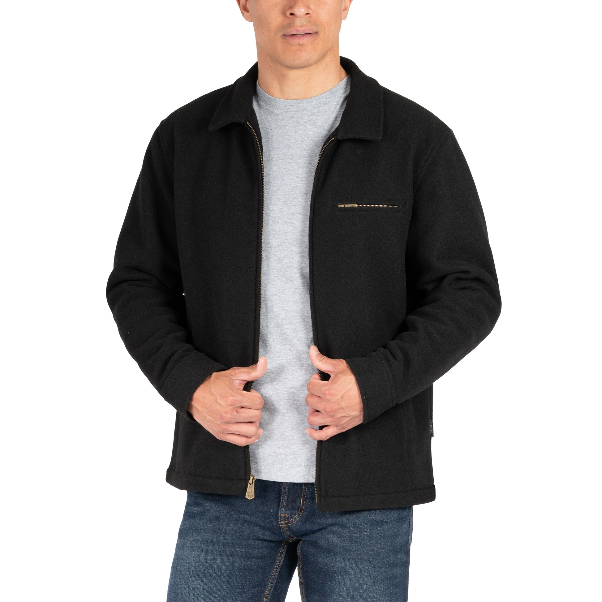 Colorado Clothing Men'S Faux Wool Jacket