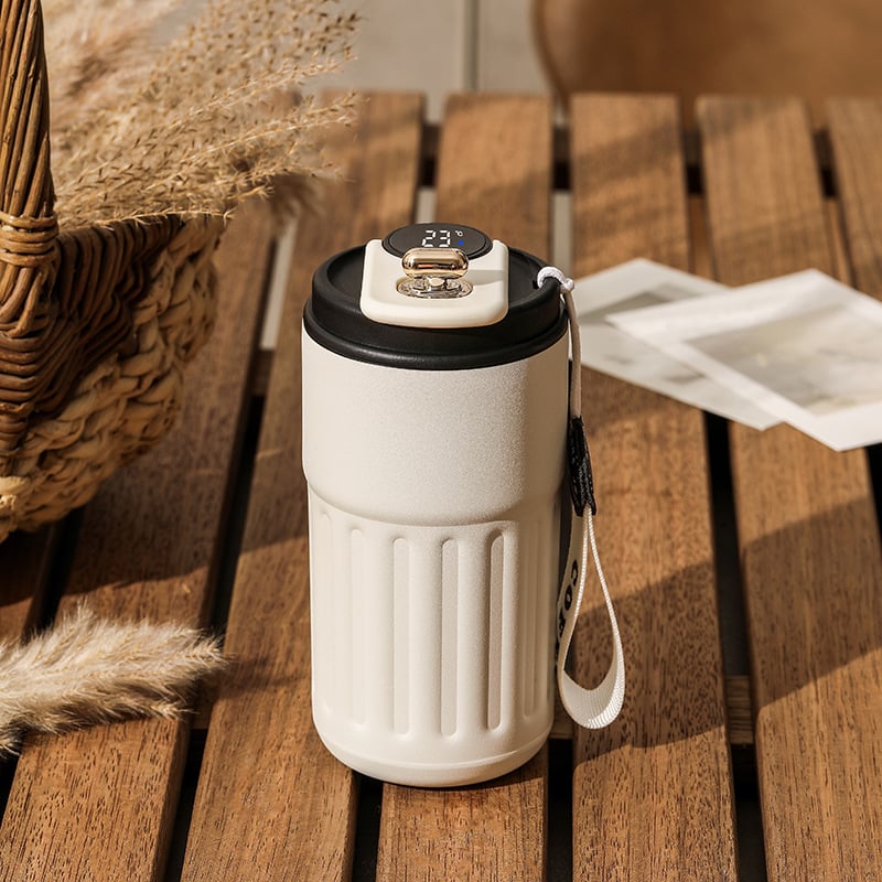 😊Best Gift🎄Coffee Cups With Temperature Display（💥Great Sale⛄BUY 2 Get 10% OFF + FREE SHIPPING）