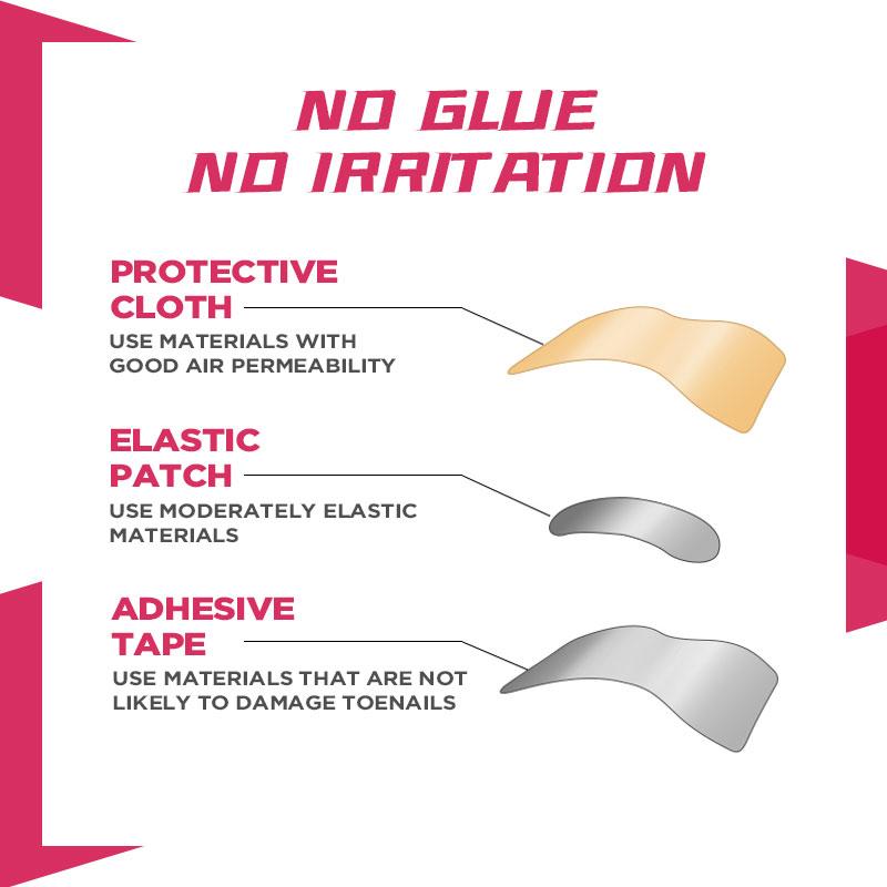 CORRECTION PATCHES FOR BEAUTIFUL AND HEALTHY NAILS