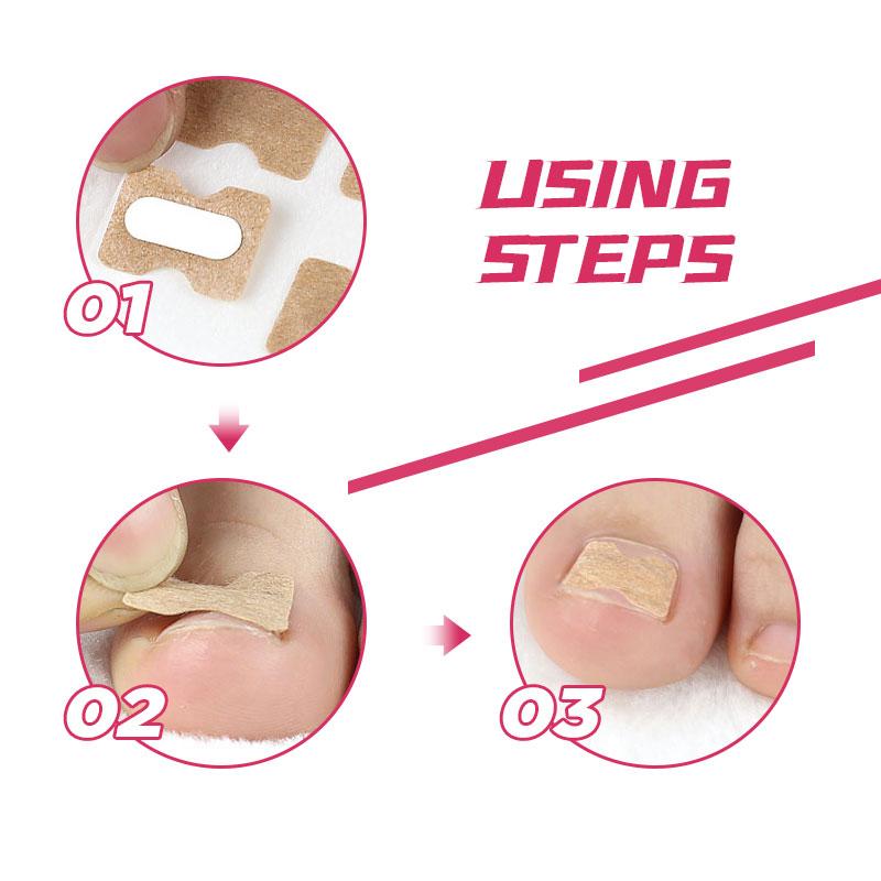 CORRECTION PATCHES FOR BEAUTIFUL AND HEALTHY NAILS