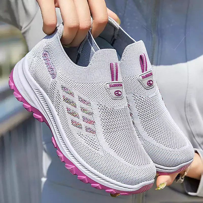 🔥Two pairs free shipping🔥Fly Knit Woven orthopedic foot support non-slip shoes