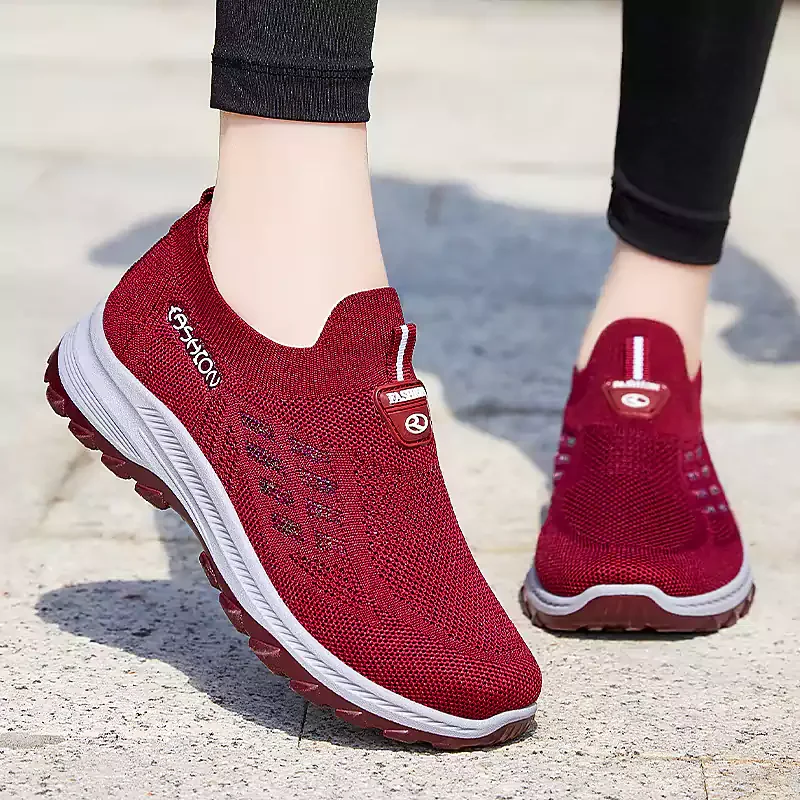 🔥Two pairs free shipping🔥Fly Knit Woven orthopedic foot support non-slip shoes