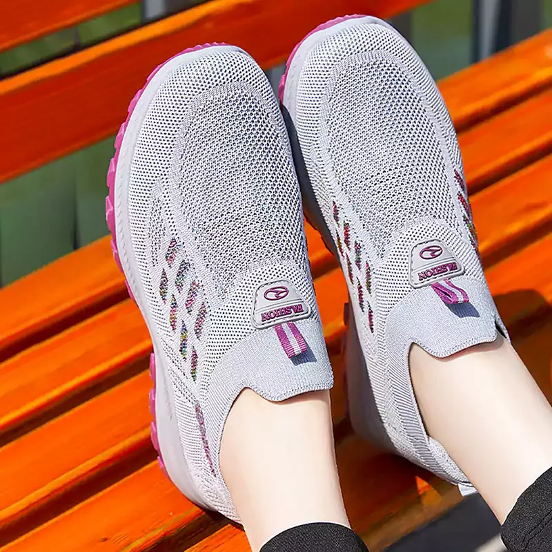 🔥Two pairs free shipping🔥Fly Knit Woven orthopedic foot support non-slip shoes