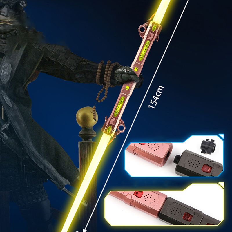 Retractable 7 Colors Luminous Sword（Gun and sword in one！）