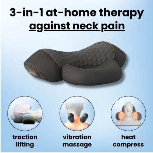 Soothe 3-in-1 Neck & Shoulder Massager with Heat, Vibration, and Compression