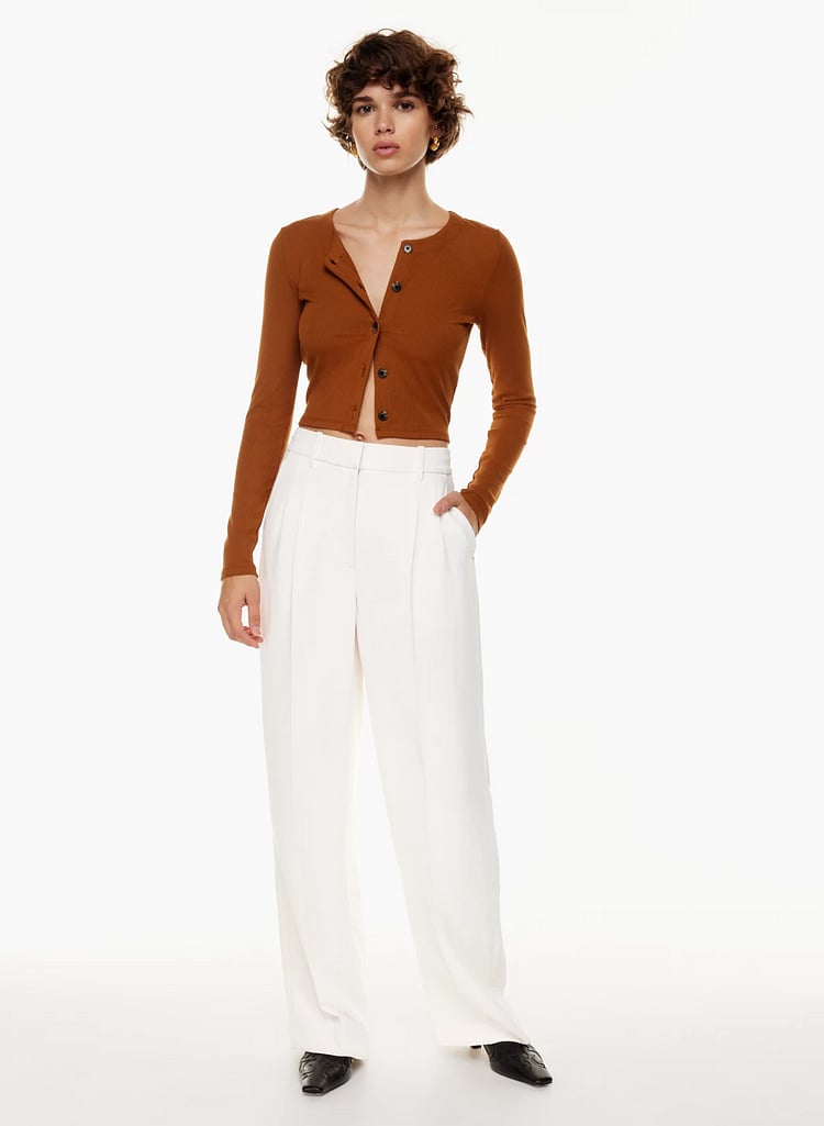 🔥Hot Promotion 49% OFF🔥HIGH WAIST TAILORED WIDE LEG PANTS