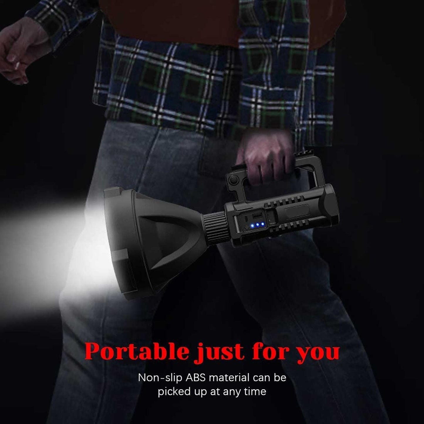 💥Limited Time Offer💥Rechargeable Tactical Spotlight Flashlight 160000 High LUMENS