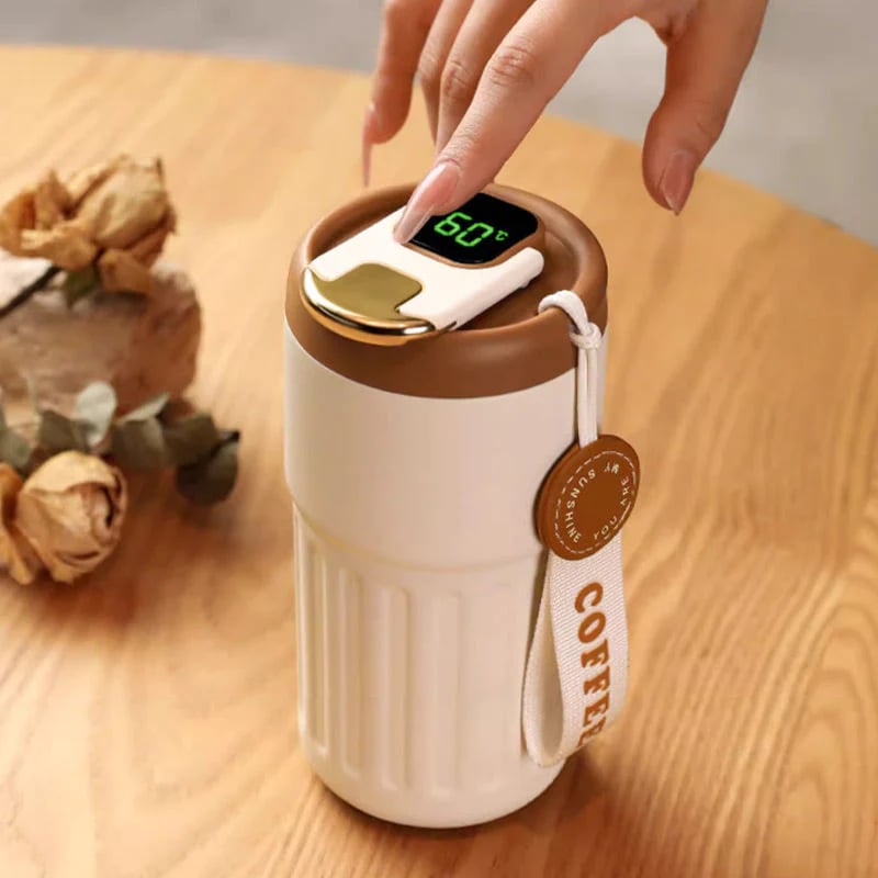 😊Best Gift🎄Coffee Cups With Temperature Display（💥Great Sale⛄BUY 2 Get 10% OFF + FREE SHIPPING）