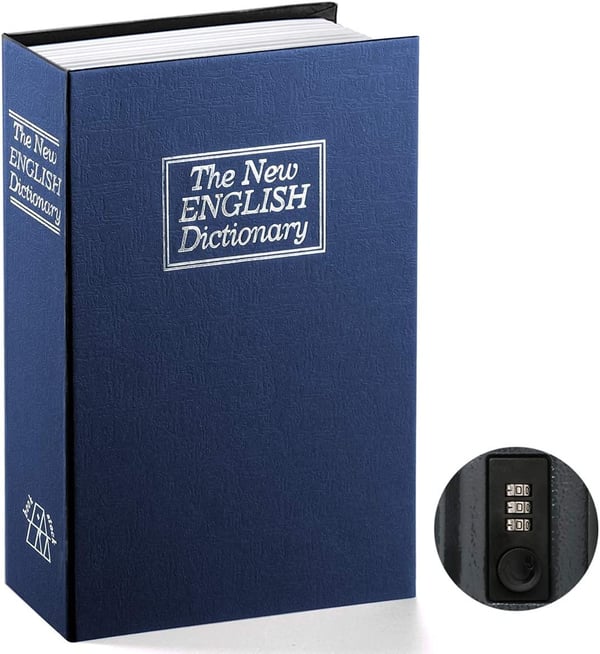 Free shipping-Secret Book Safe Box