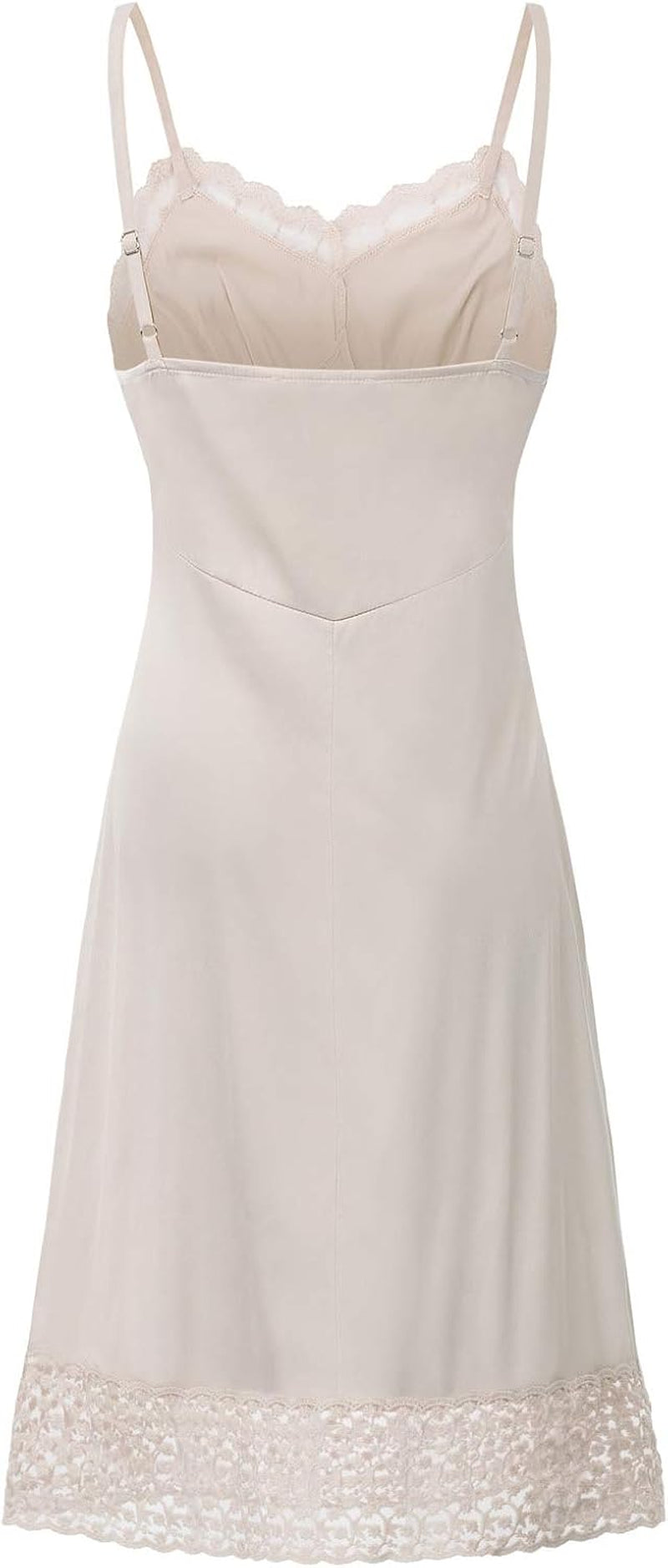 Lace Full Slips for Women under Dresses Adjustable Spaghetti Strap Cami Dress