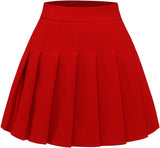 Pleated Skirts for Women High Waist Mini Tennis Skater Skirt Casual Basic Skirts Cheerleader