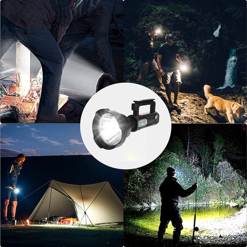 💥Limited Time Offer💥Rechargeable Tactical Spotlight Flashlight 160000 High LUMENS