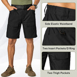 Mens Cargo Tactical Shorts Hiking BDU Wear Resistant Rip Stop Work Hiking Fishing Shorts for Men (No Belt)