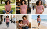 Always Read the Fine Print I'M Pregnancy T-Shirt Women Funny Maternity Shirt Casual Letter Print Graphic Tee Tops