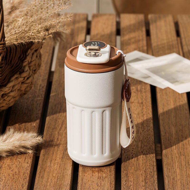 😊Best Gift🎄Coffee Cups With Temperature Display（💥Great Sale⛄BUY 2 Get 10% OFF + FREE SHIPPING）