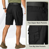 Mens Cargo Tactical Shorts Hiking BDU Wear Resistant Rip Stop Work Hiking Fishing Shorts for Men (No Belt)