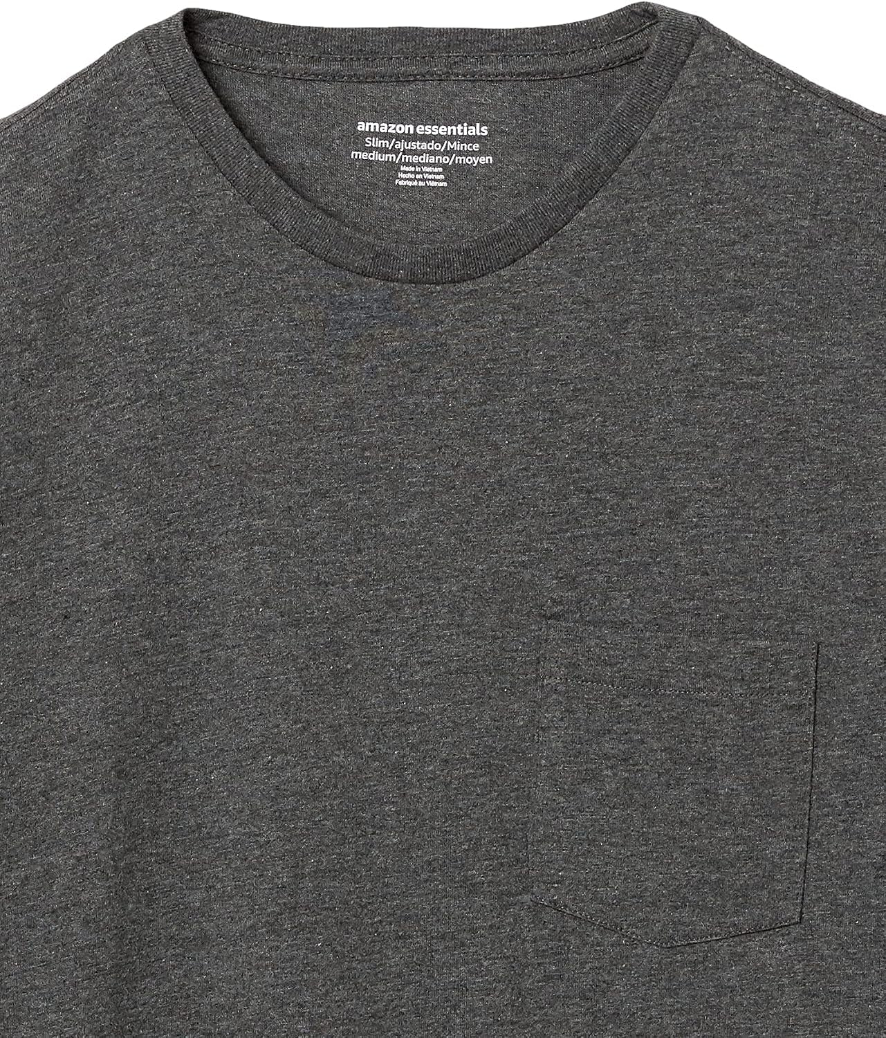 Men'S Short-Sleeve Crewneck Pocket T-Shirts, Pack of 2