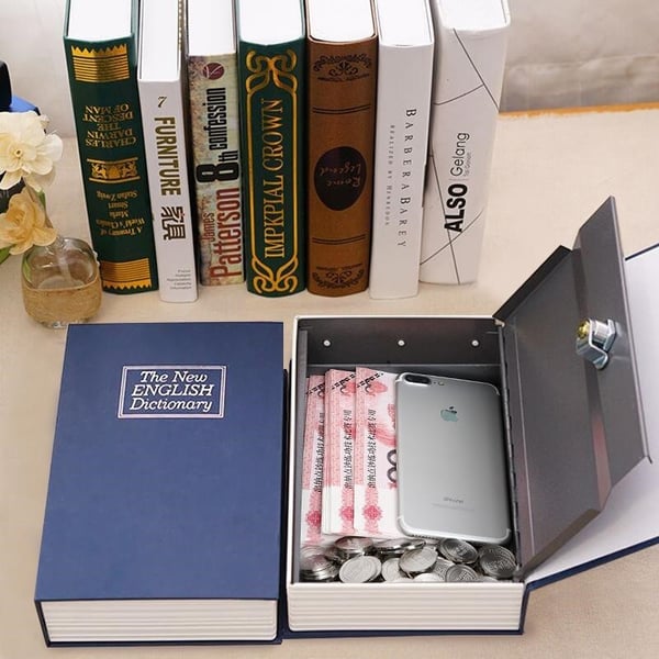 Free shipping-Secret Book Safe Box