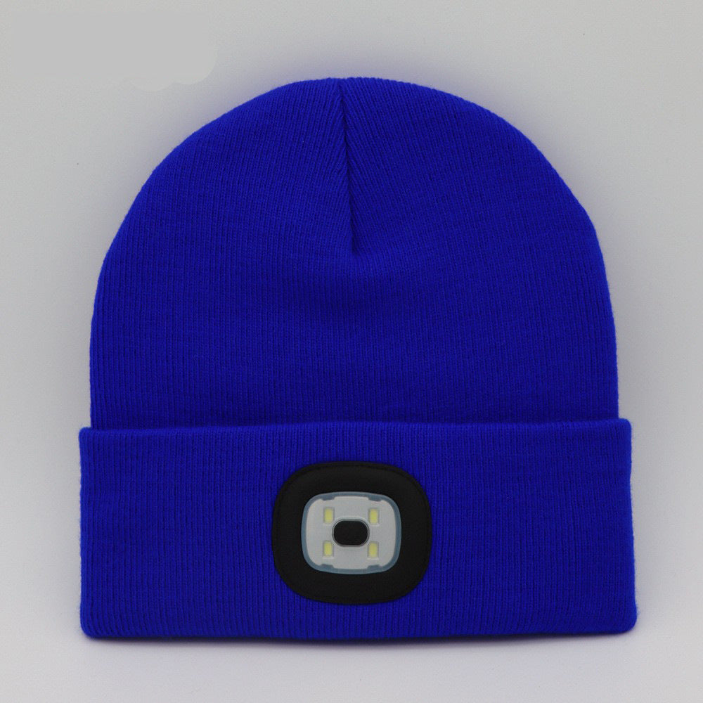 LED Knitted Winter Beanie Hat
