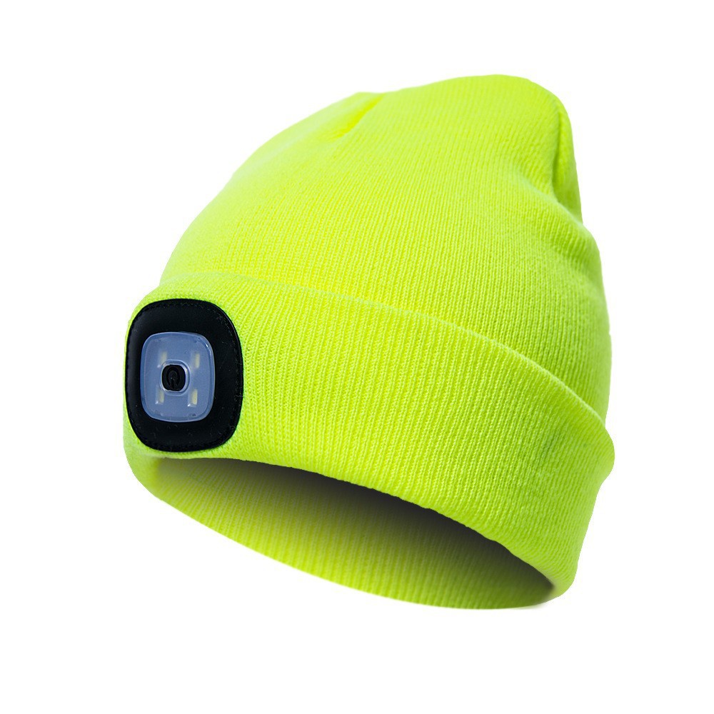 LED Knitted Winter Beanie Hat