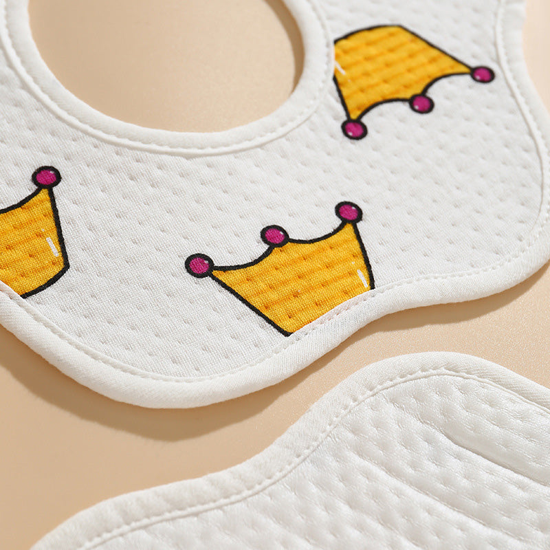 [Best Gift For Baby] 💞👶Newborn Baby Cotton Drooling Towel Bib