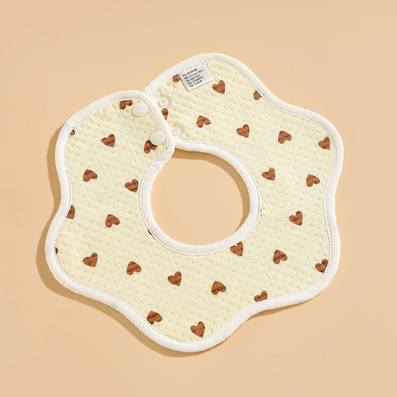 [Best Gift For Baby] 💞👶Newborn Baby Cotton Drooling Towel Bib
