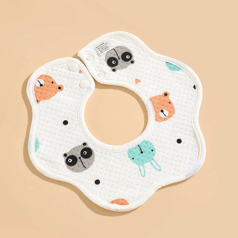[Best Gift For Baby] 💞👶Newborn Baby Cotton Drooling Towel Bib