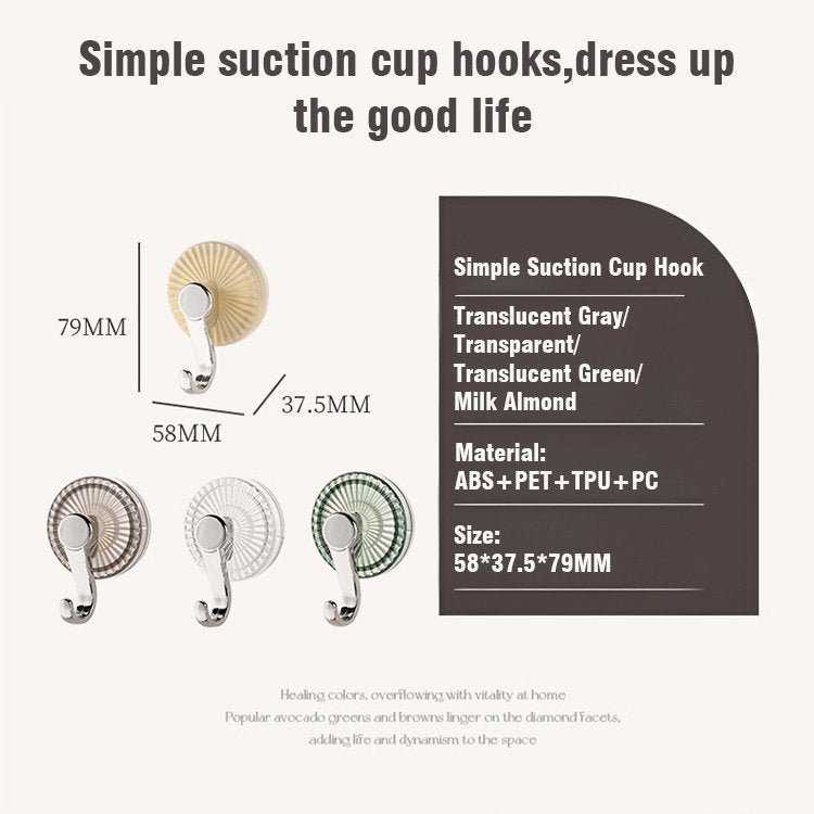 🔥Powerful suction cup hooks no punching（Great Sale⛄BUY 2 Get 5% OFF