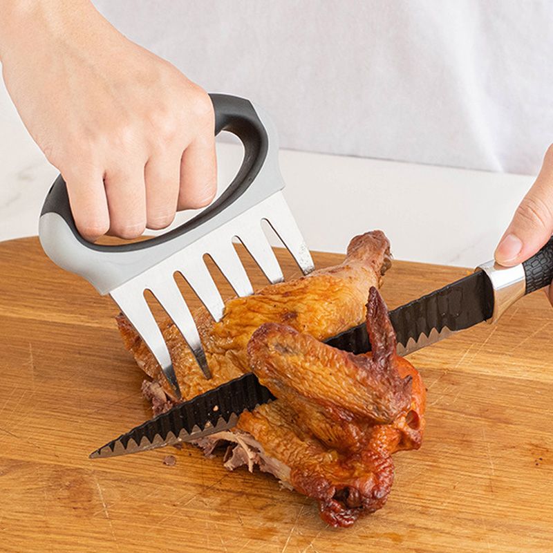 💥Ergonomic Stainless Steel Meat Shredder Claws - Great Kitchen Gift